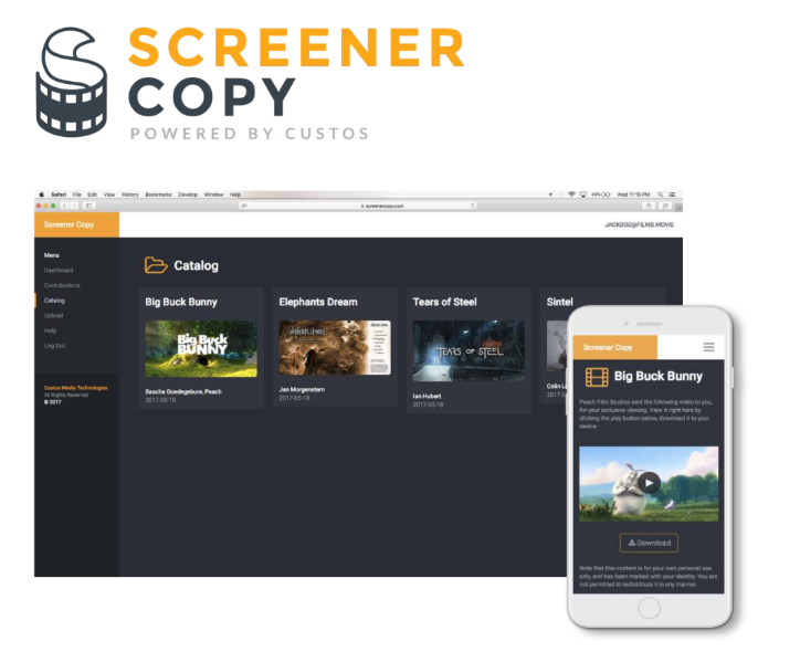 Screener Copy by Custos- Product Screenshot